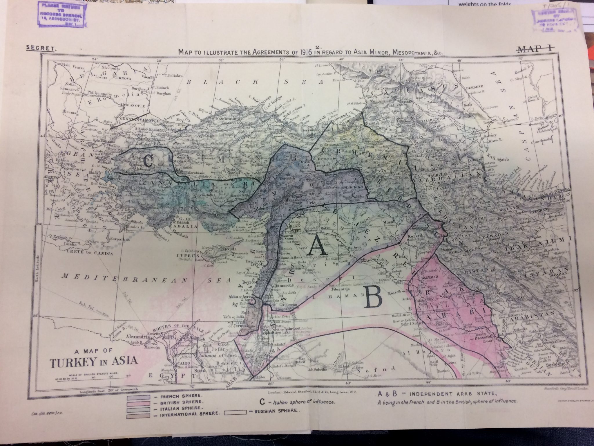 SYKES-PICOT il trattato segreto dell’Odio